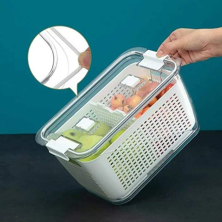 Fruits Storage Draining Container