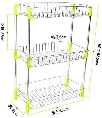 3 tier storage fruit basket