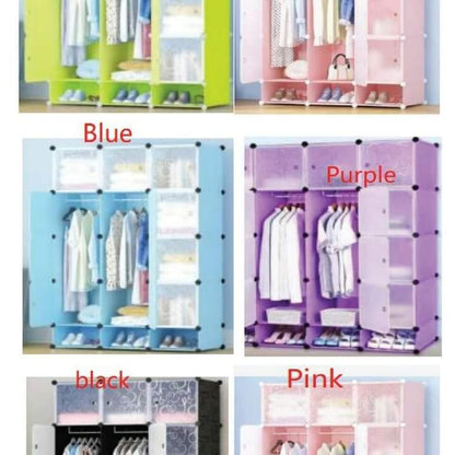 Plastic sturdy wardrobe