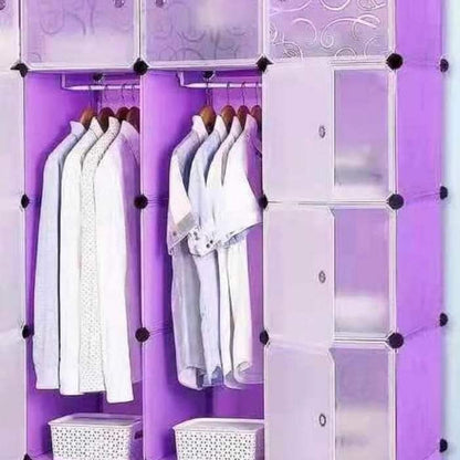 Plastic sturdy wardrobe