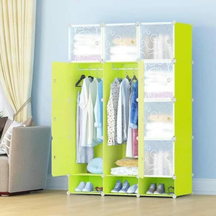 Plastic sturdy wardrobe