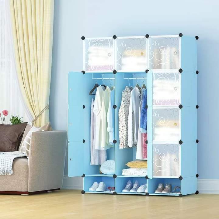 Plastic sturdy wardrobe