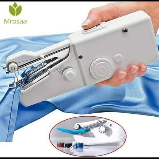 Portable hand held sewing machine