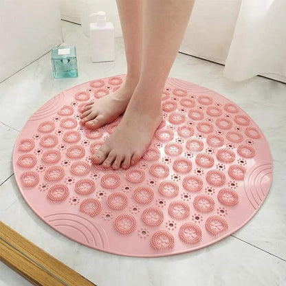 Round antislip bathroom mats