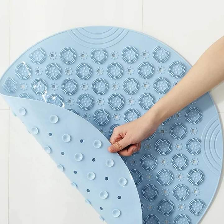 Round antislip bathroom mats