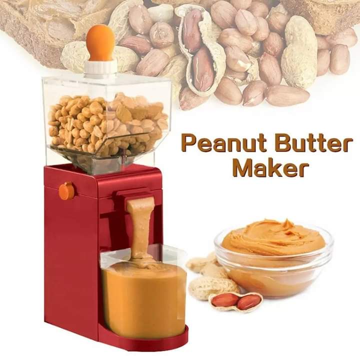 Electric peanut butter maker