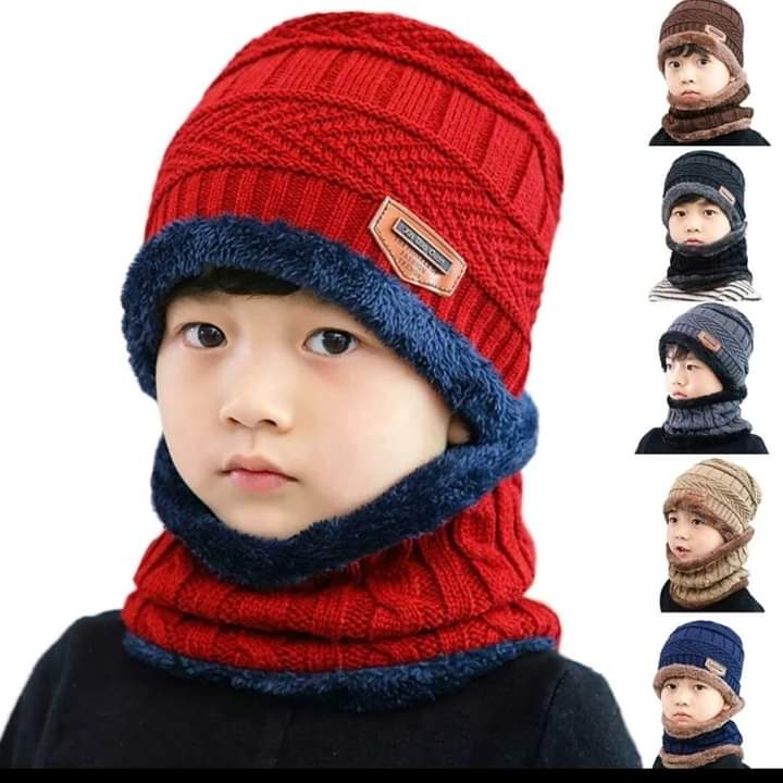 Unisex Kids Beanie sets