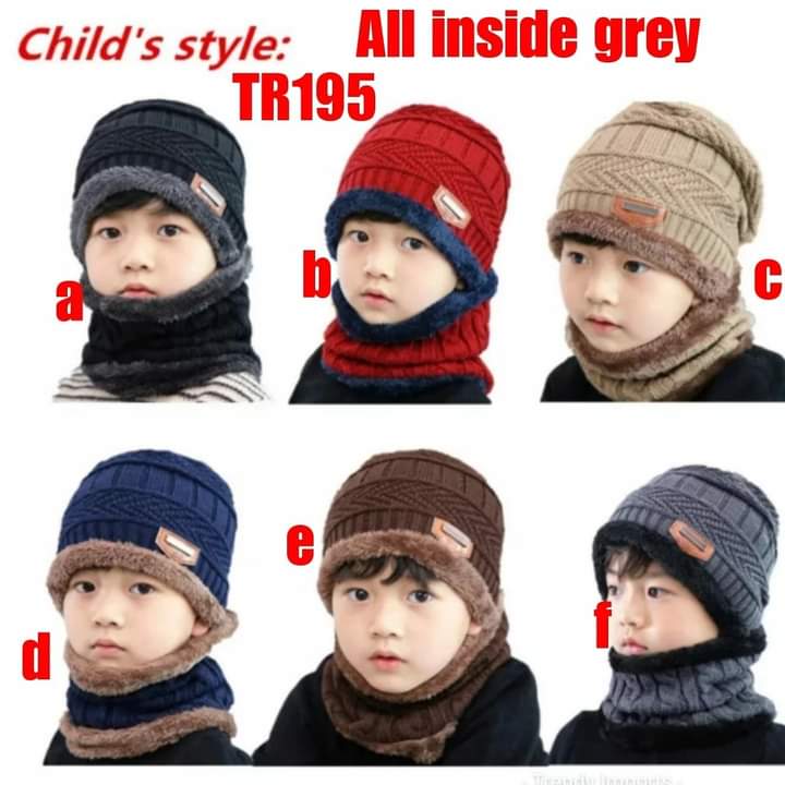 Unisex Kids Beanie sets