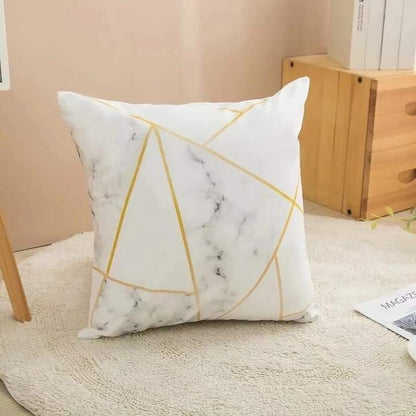 Cushion cover plus throw pillow