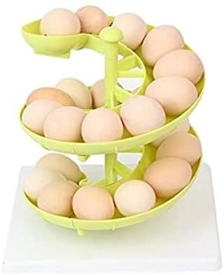 Sliding Spiral egg / fruits organizer