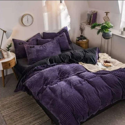 6*6  Velvet duvet set