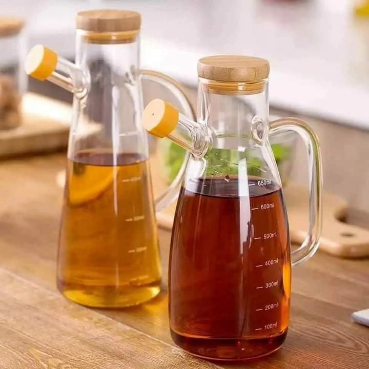 650ml Glass Oil Jar