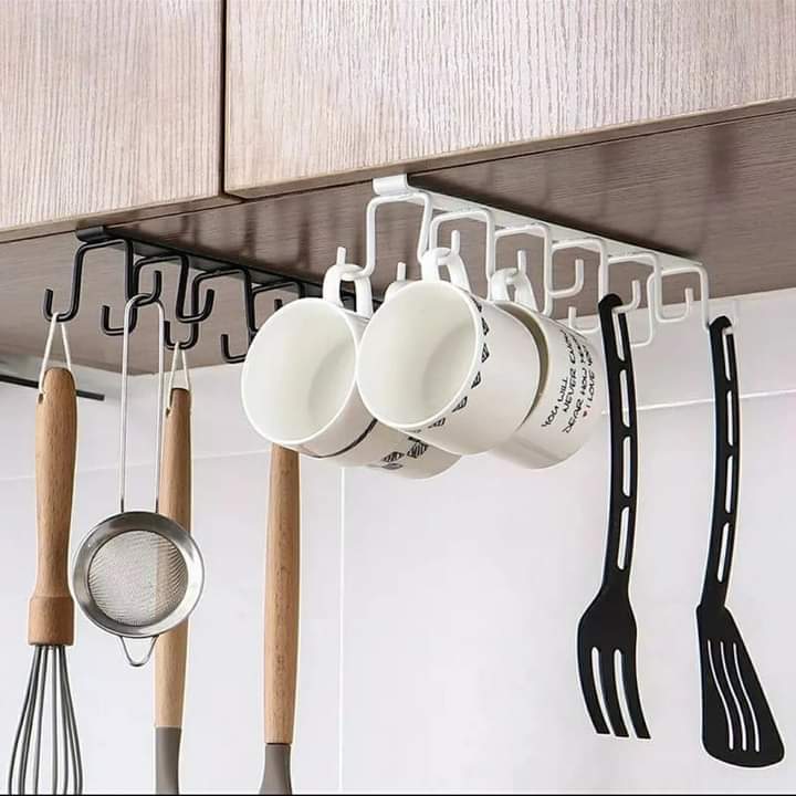 2 in 1 Metallic cups/cutlery holder