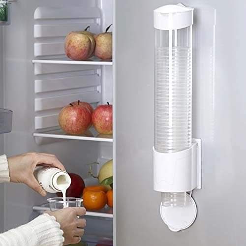 Disposable dispenser cups holder