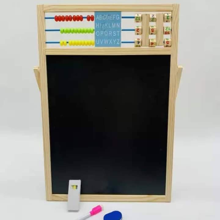 2 in 1 Learning easel double sided board magnetic board