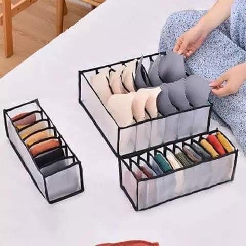 3Pcs Underwear Bra Organizer