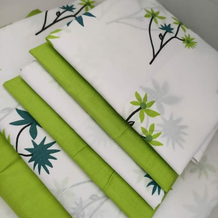 6 by 6 cotton mix & match fitted bedsheets