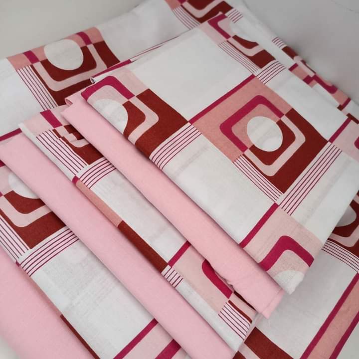 6 by 6 cotton mix & match fitted bedsheets