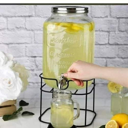 Glass Juice Dispenser