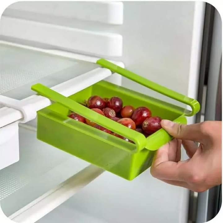 Mini ABS Slide Kitchen Fridge Space  rack -3pc set