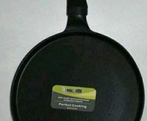 Non-stick heavy granite coated chapati pan