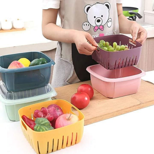 2 in1 kitchen containers-3pc set