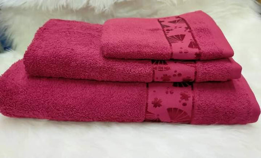 3pcs Cotton Towel Set