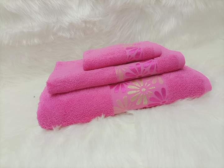 3pcs Cotton Towel Set