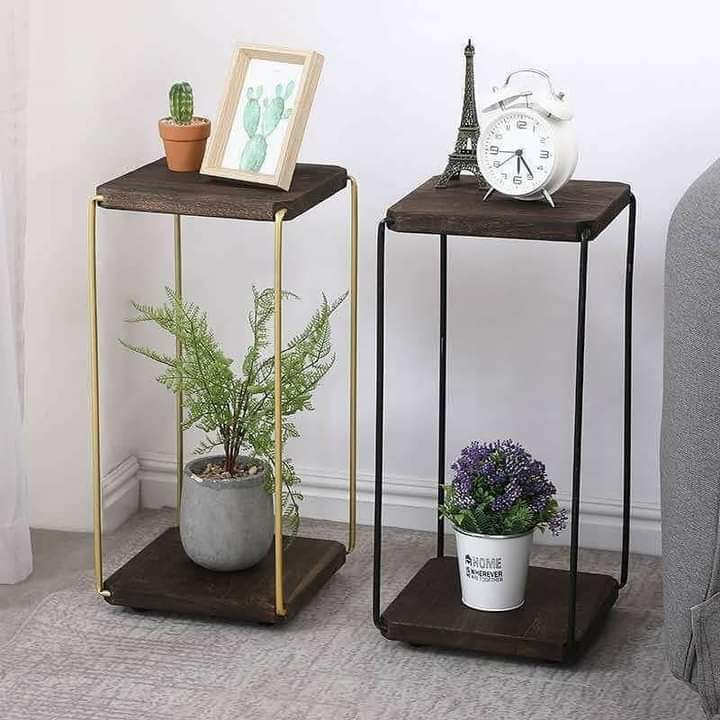 Two Layered Flowers Stands