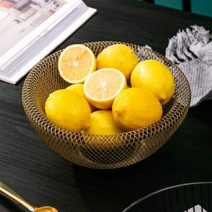 Double Wall Mesh Decorative Fruit Basket