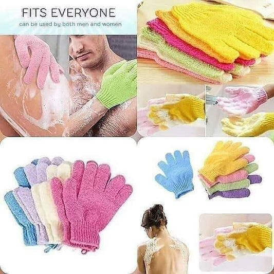 5 Pairs Exfoliating gloves