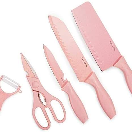 5pcs +holder wheat stalk profile knife sets