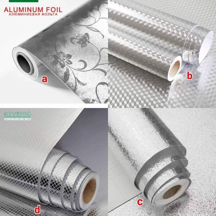 Aluminum self adhesive liners