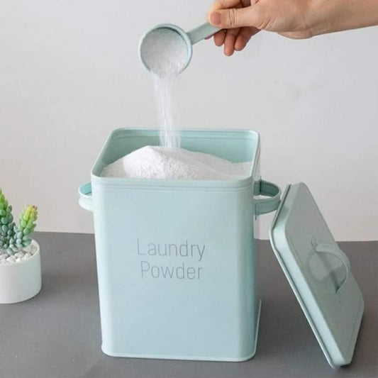 Detergent storage box