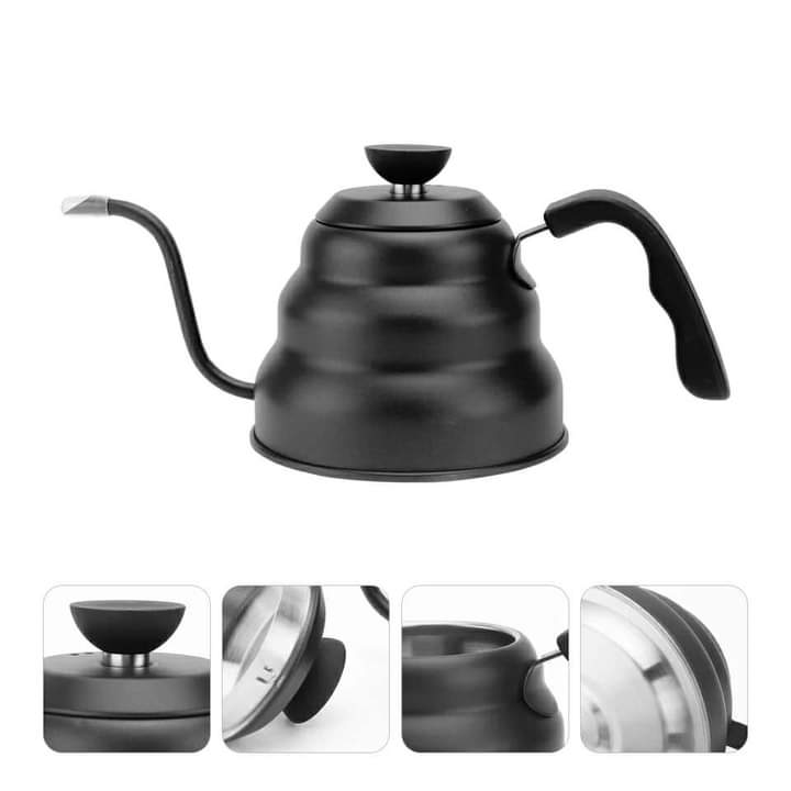 1.5L Stainless Steel Coffee Kettle