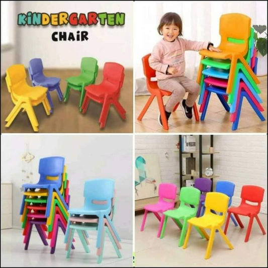 Colourful kindergarten chair