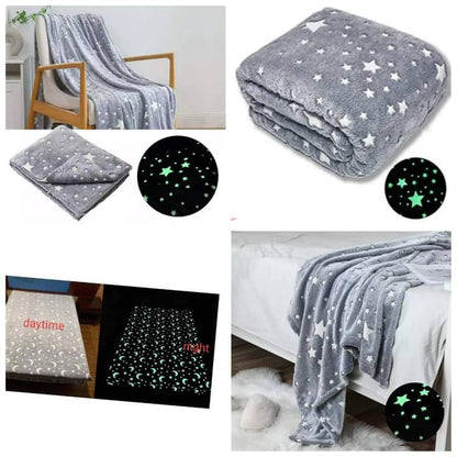 5*6 Glow in the dark fleece blanket