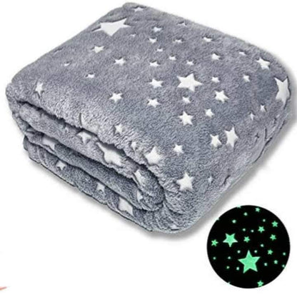 5*6 Glow in the dark fleece blanket