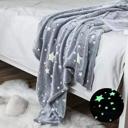 5*6 Glow in the dark fleece blanket