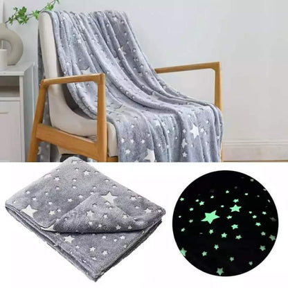 5*6 Glow in the dark fleece blanket