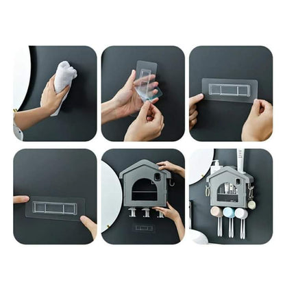 Multifunctional Toothbrush Holder