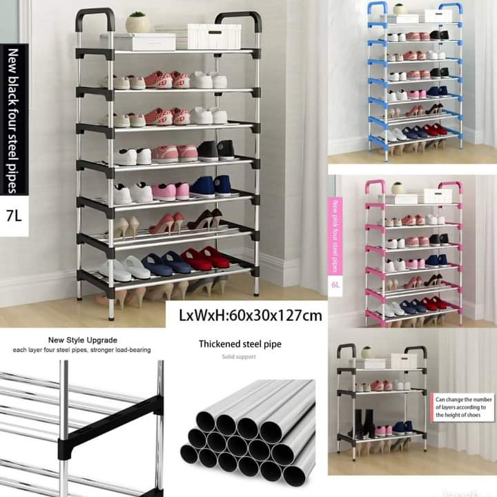 Multi layer shoe racks