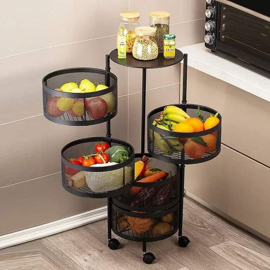 Rotating Multifunctional storage rack