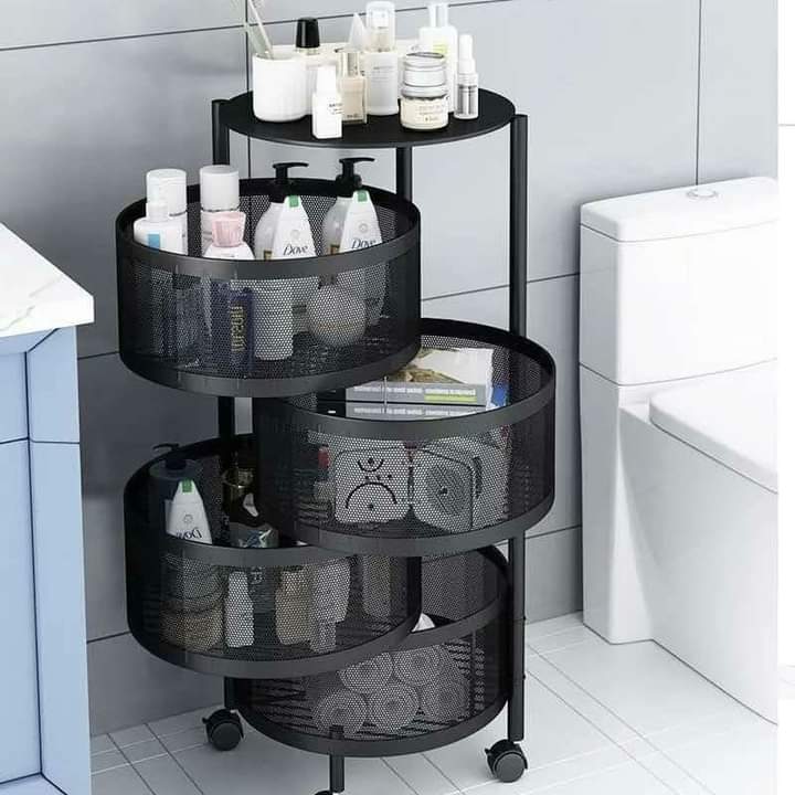 Rotating Multifunctional storage rack