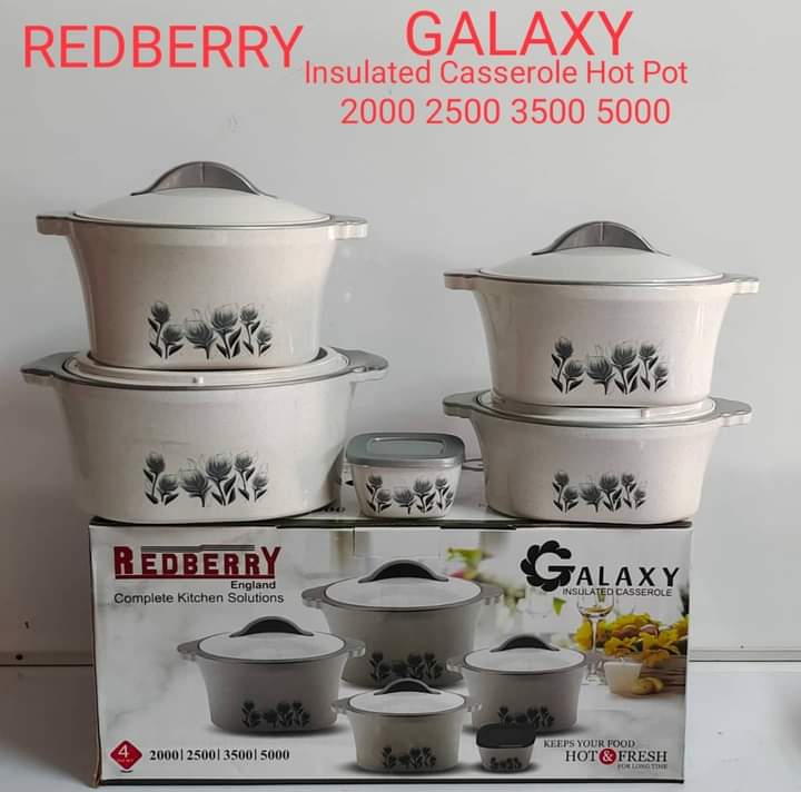 Galaxy quality hot pots set of 4