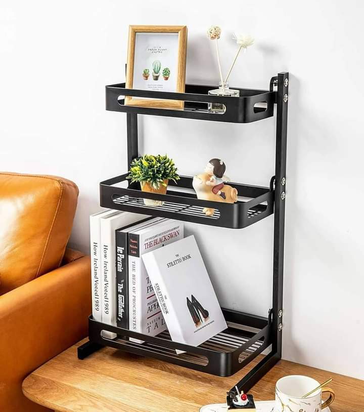 3 Tier Metallic Spice Rack