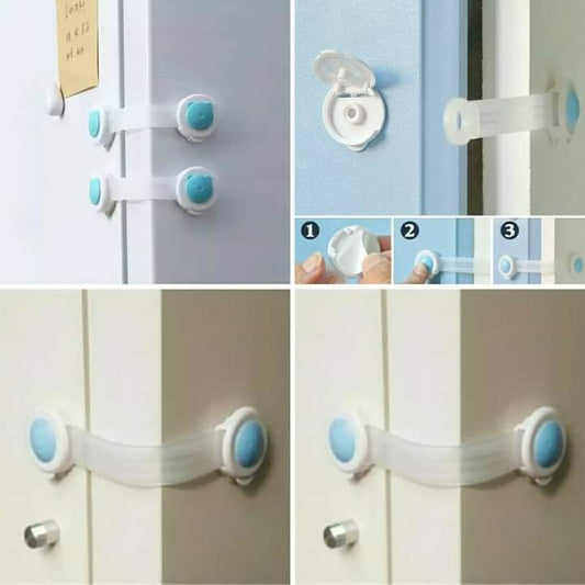 Safety fridge lock bands - 6 pcs