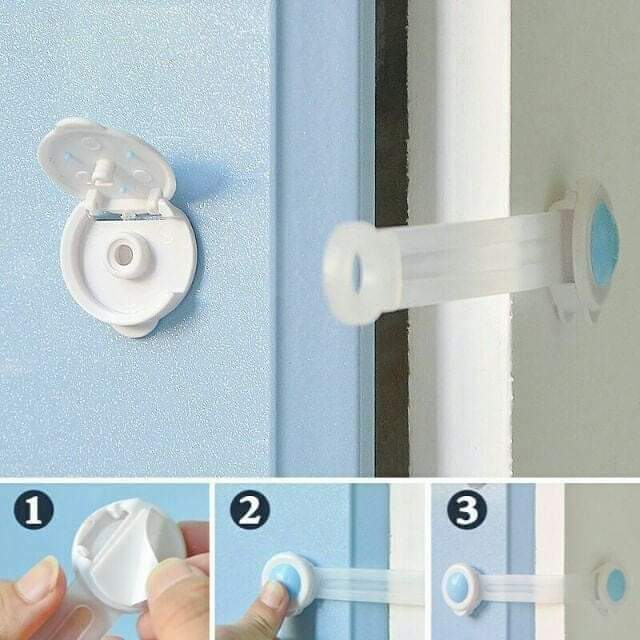 Safety fridge lock bands - 6 pcs