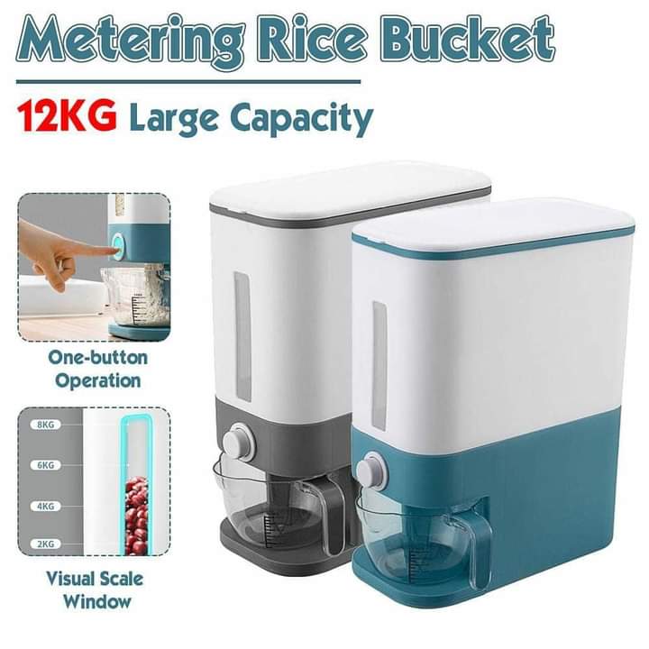 12 kg cereal/ rice dispenser