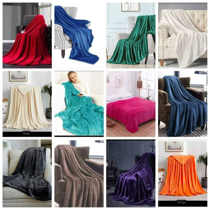 Coral fleece blanket